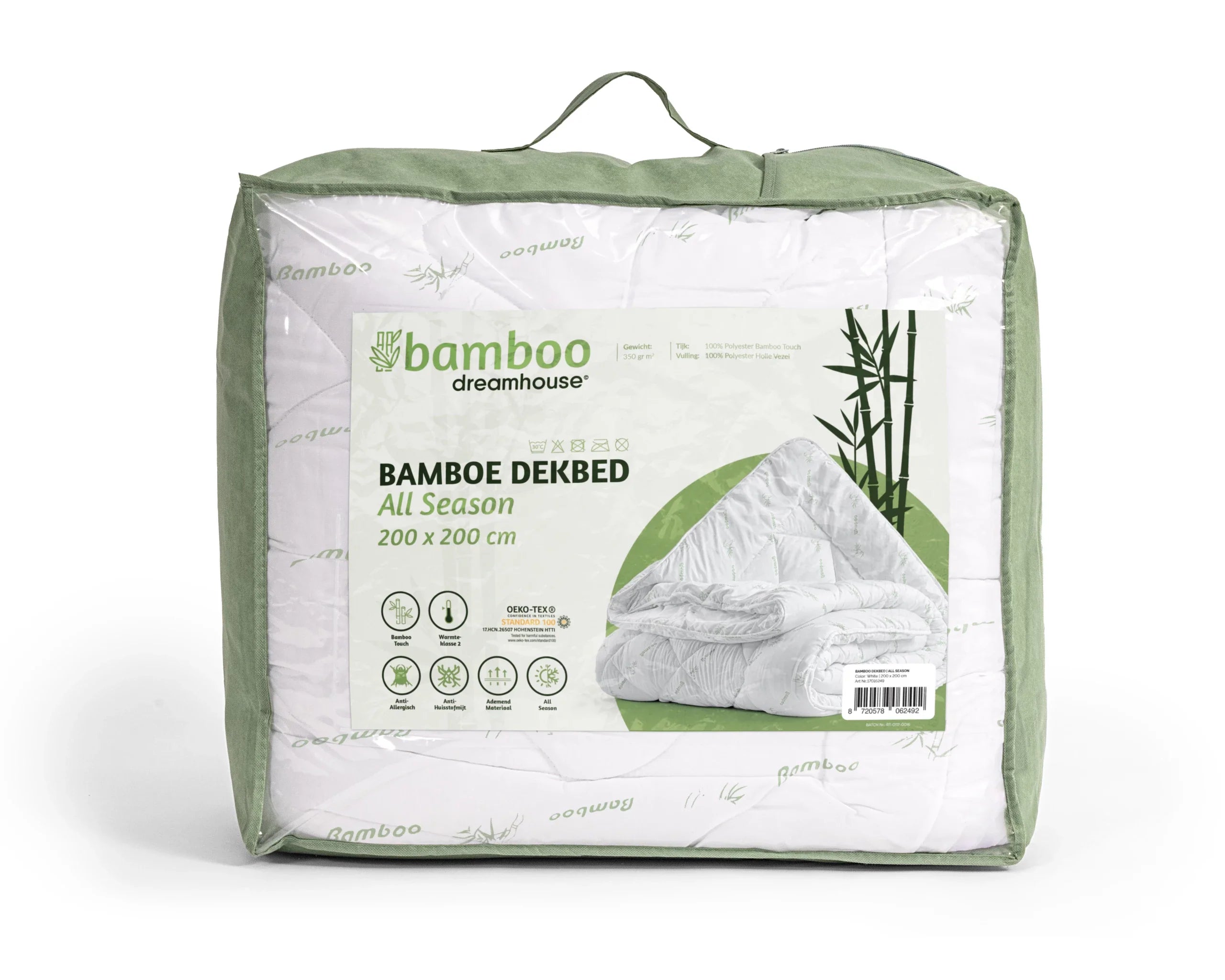 Bamboe Enkel Dekbed - All Seasons