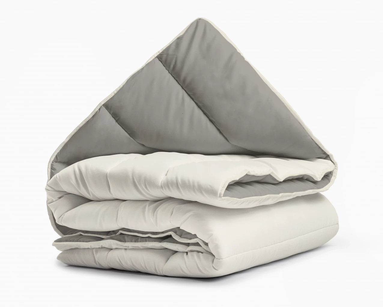 Easy & Fast dekbed - Creme & Kaki