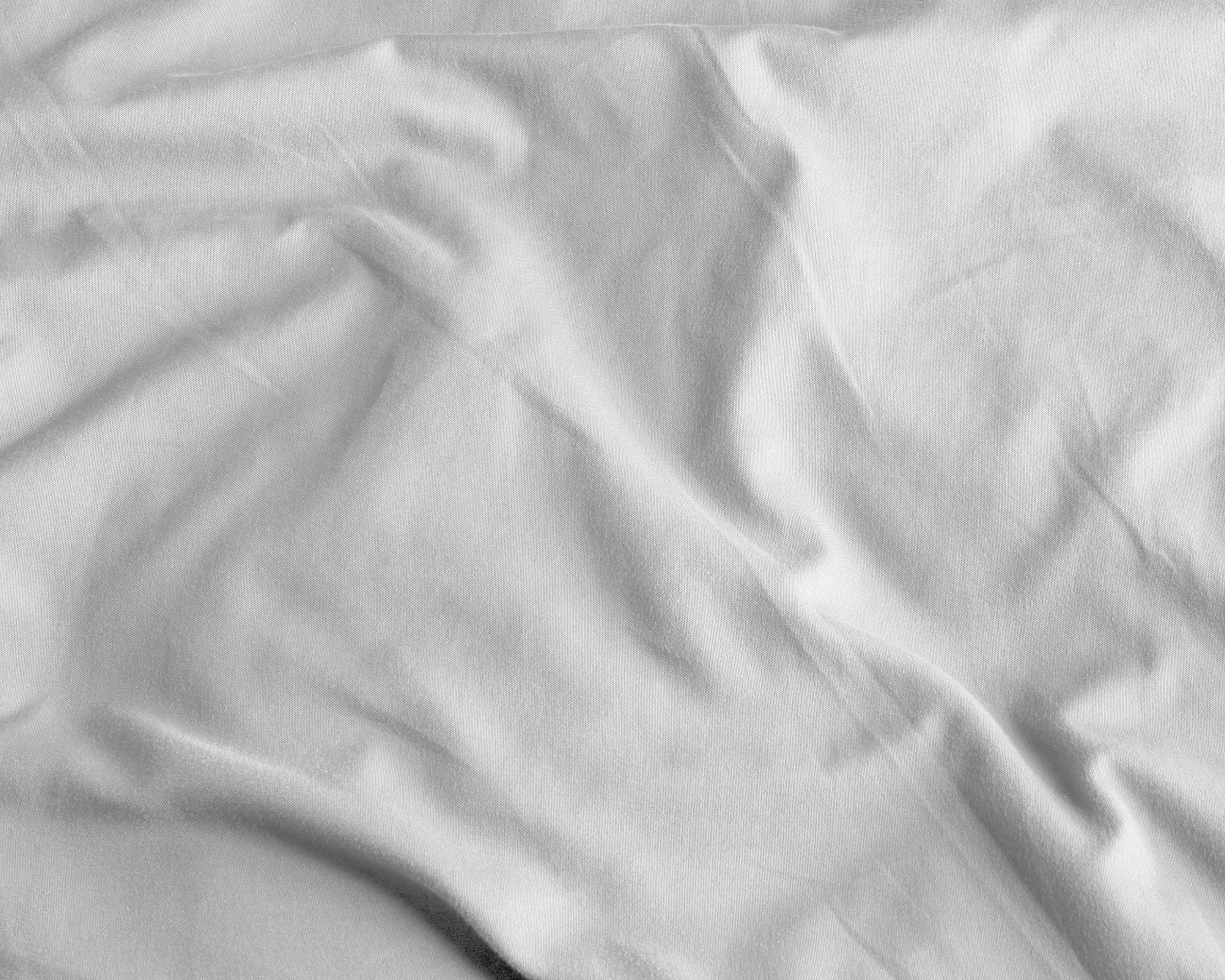 Katoen Satijn Kussensloop - Pearl White