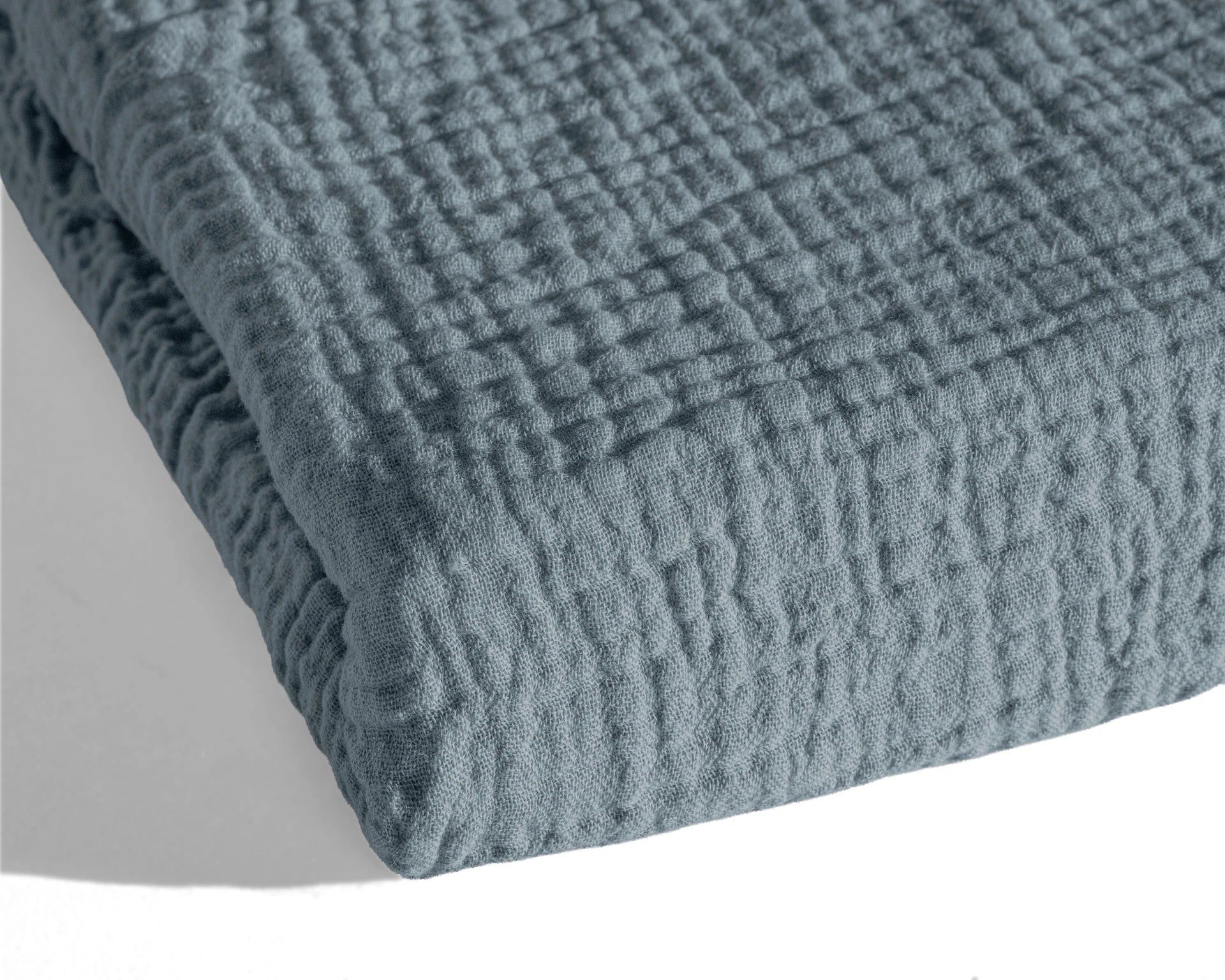 Katoenen Mousseline Lazy Dekbed met Kussenslopen – Groen
