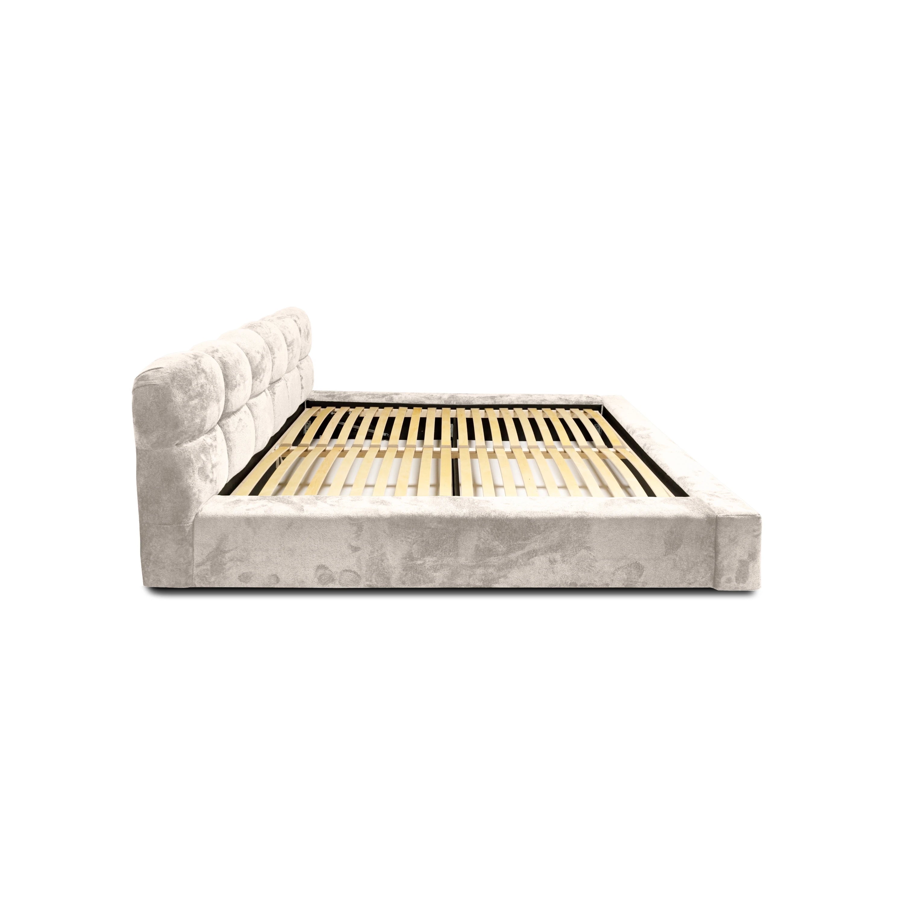 Adore Deluxe Zweefbed – Beige – Modern Laag Design