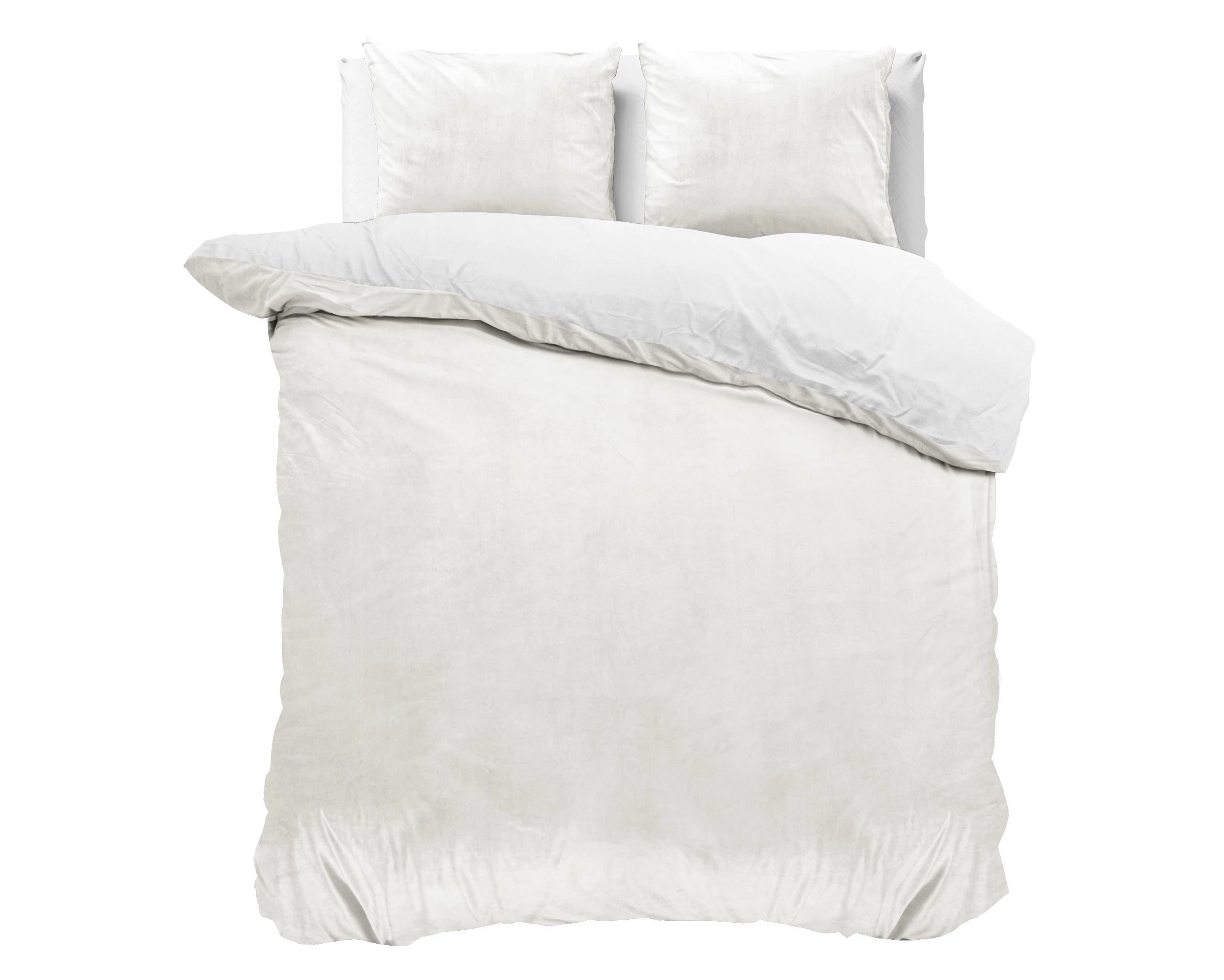 Duvet cover VelvetLux - White