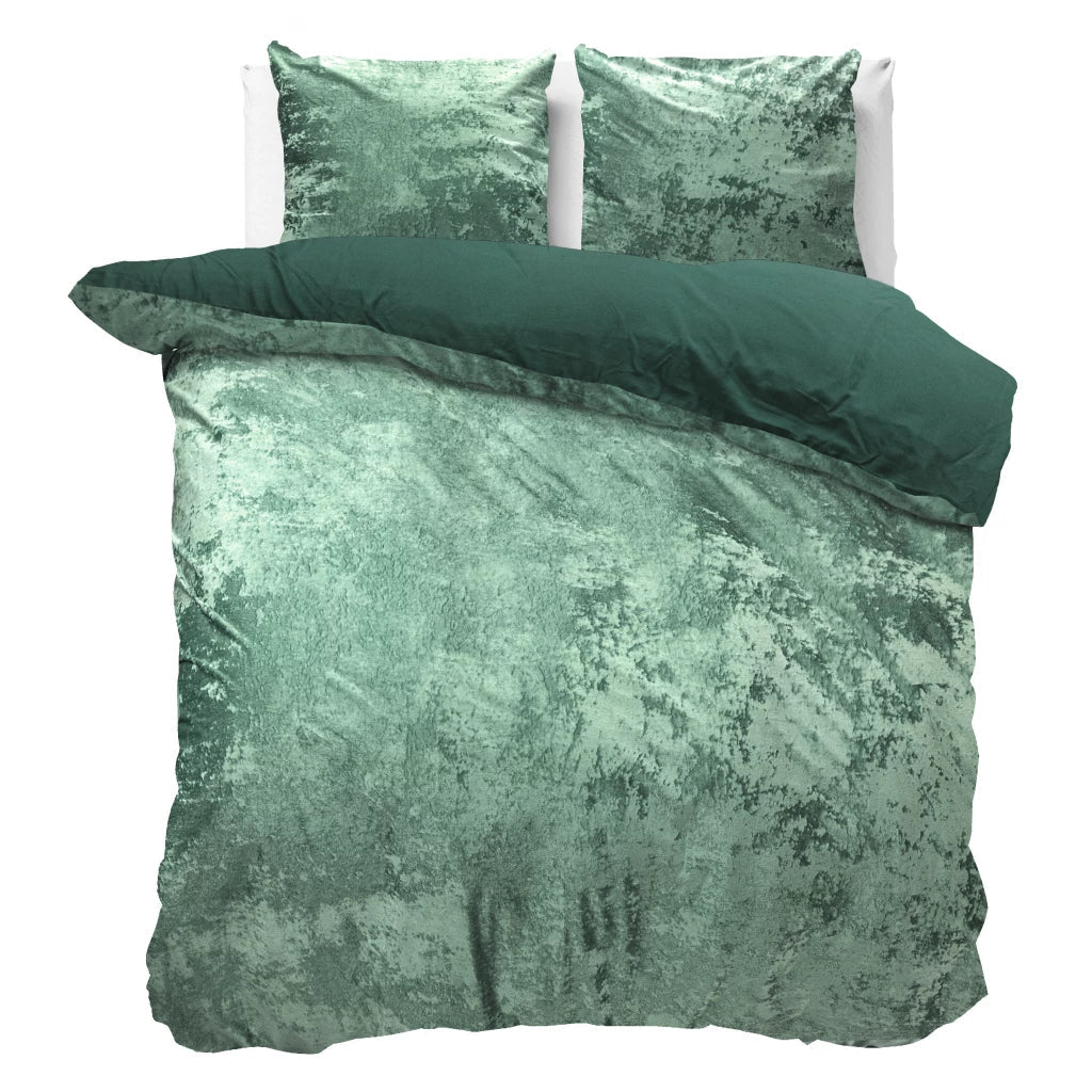 Duvet cover VelvetLux - Moss Green