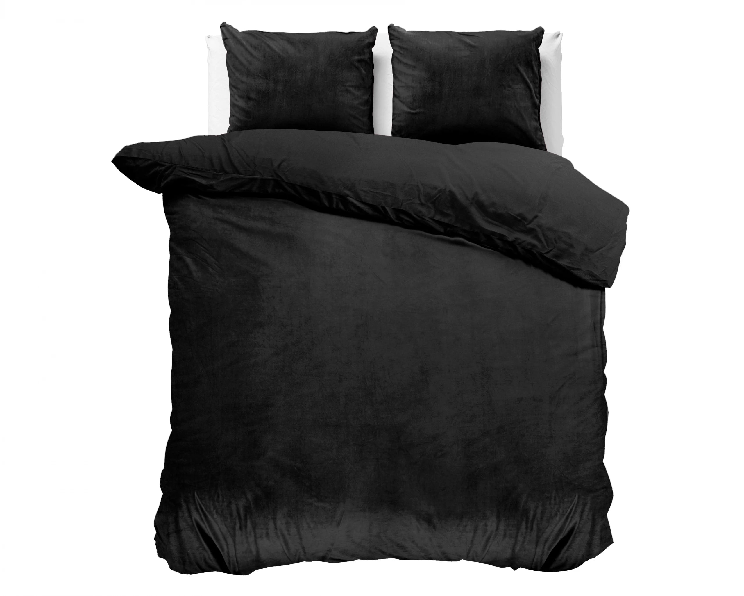 Duvet cover VelvetLux - Midnight Black