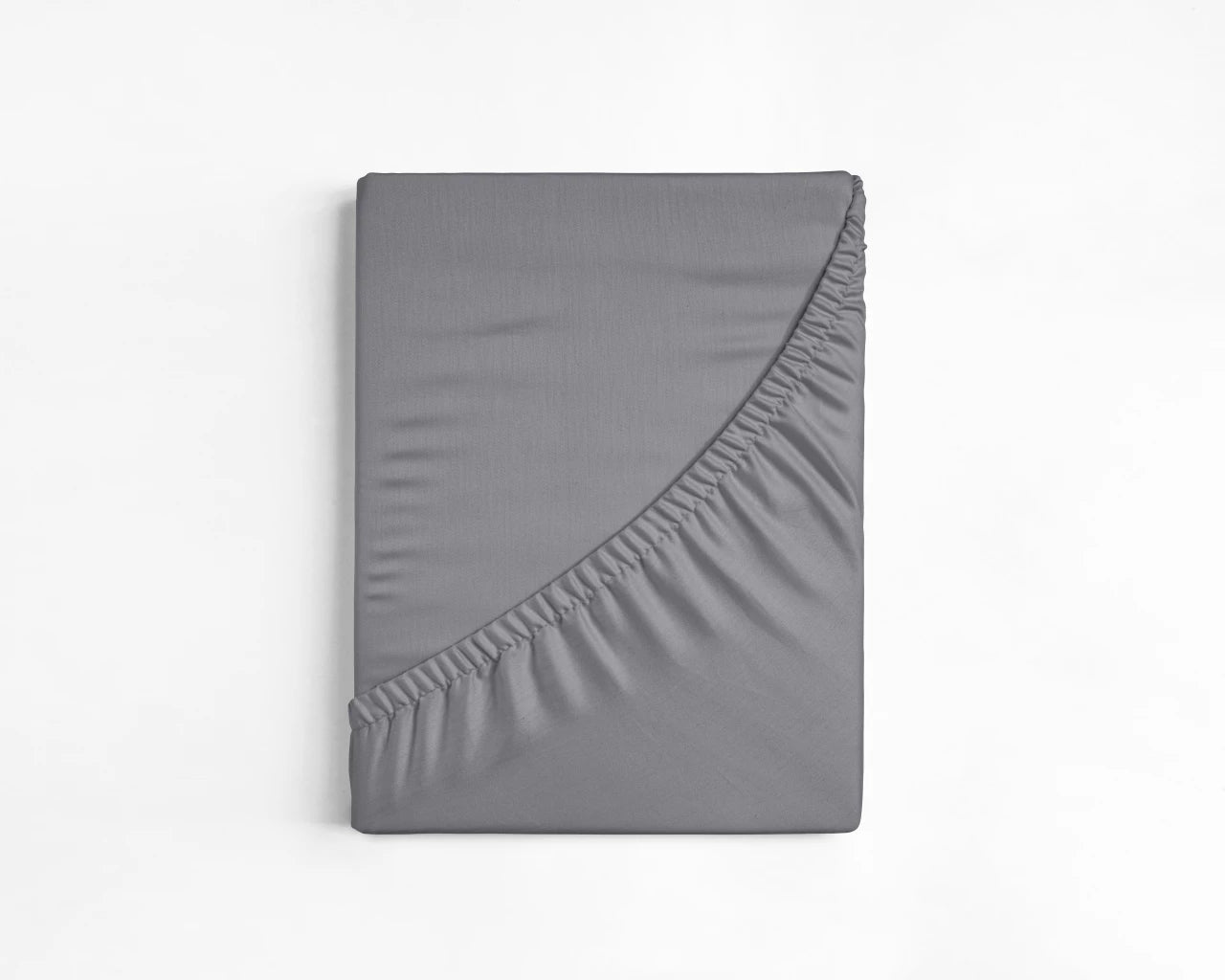ULLVIDE Fitted sheet, gray, Queen - IKEA
