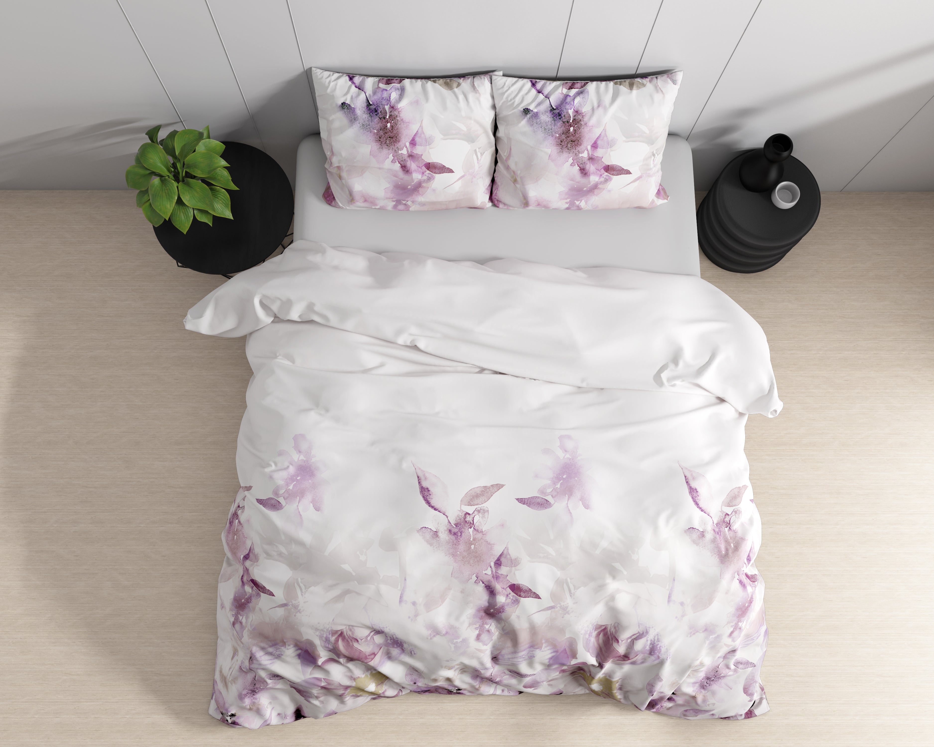 Dekbedovertrek Katoenen Satijn - Spring Flowers