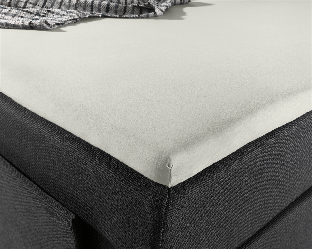 Splittopper Hoeslaken Ivory - 100% Katoen