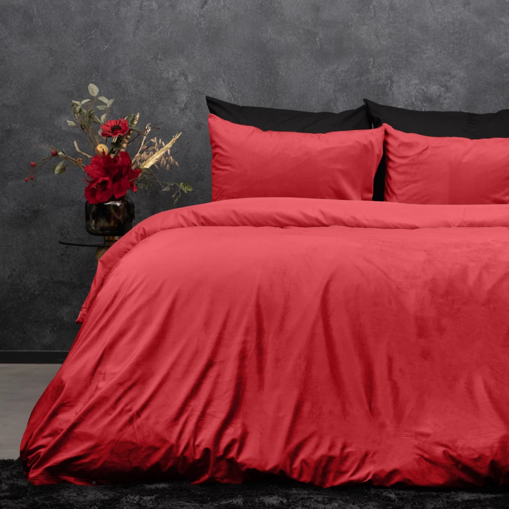Duvet cover VelvetLux - White