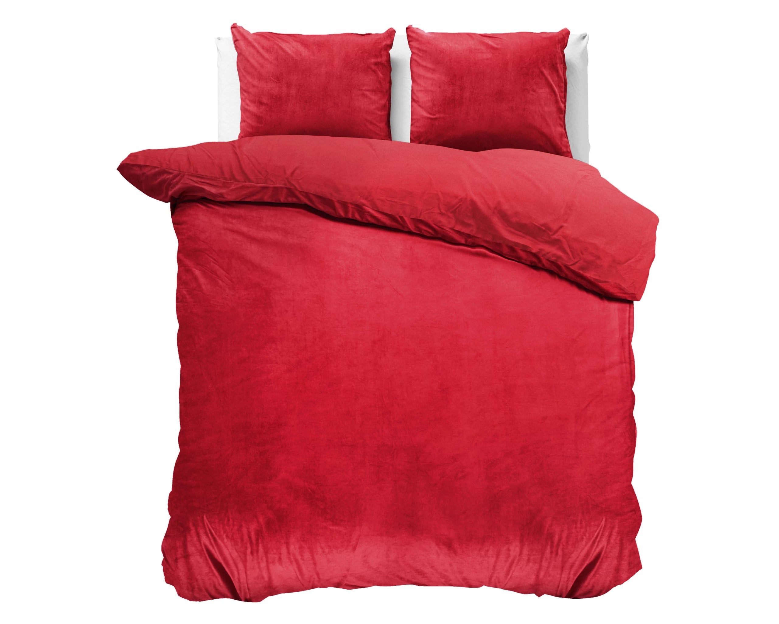 Duvet cover VelvetLux - White