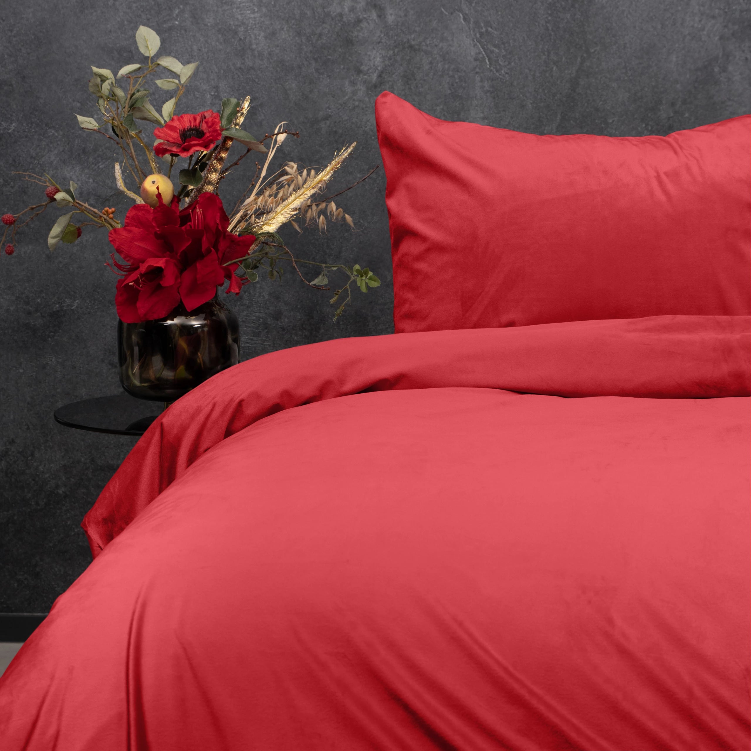 Duvet cover VelvetLux - White