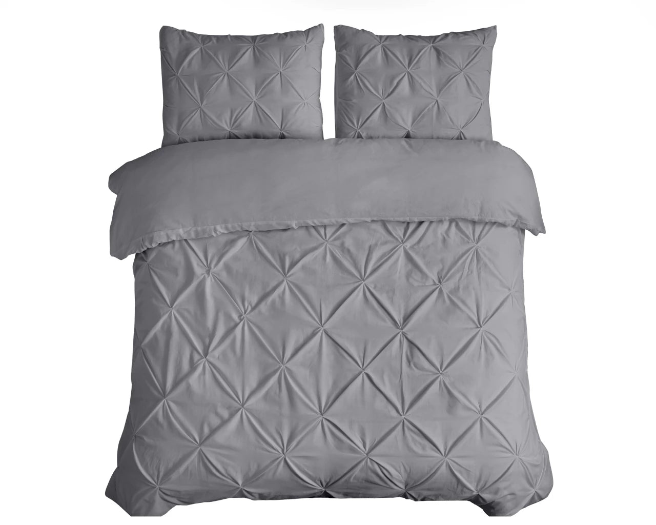 Dekbedovertrek Diana - Ash Grey