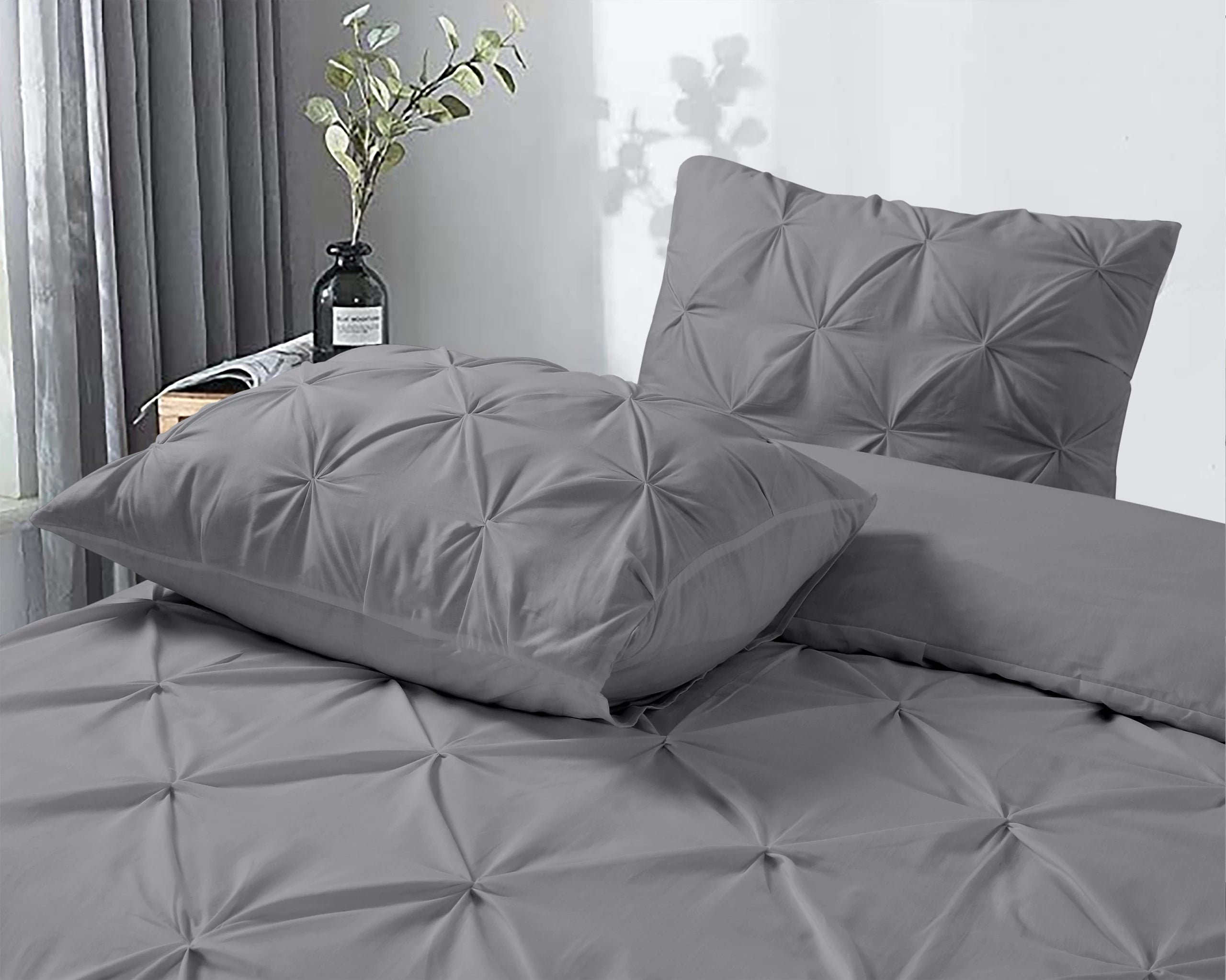 Dekbedovertrek Diana - Ash Grey