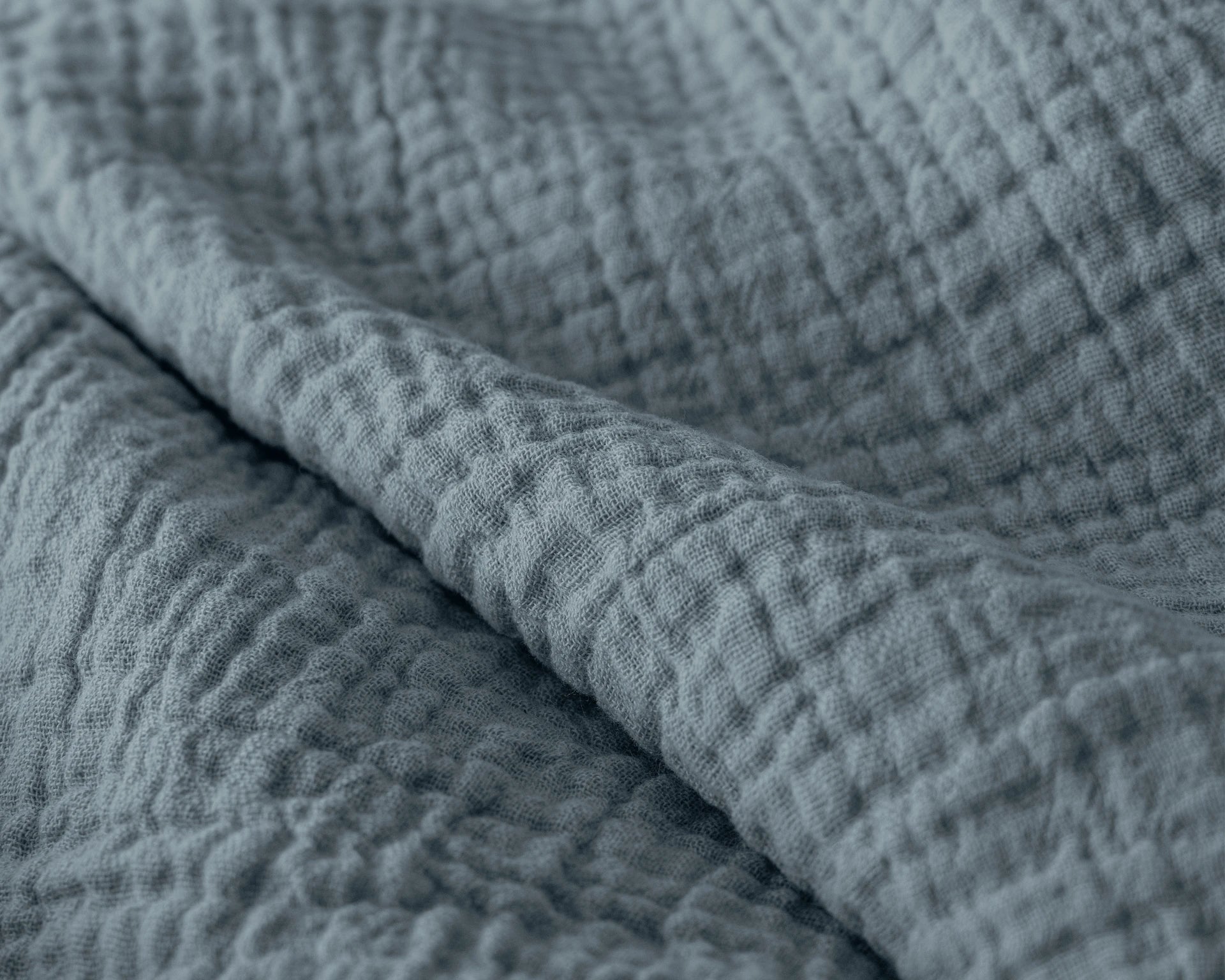 Katoenen Mousseline Lazy Dekbed met Kussenslopen – Groen