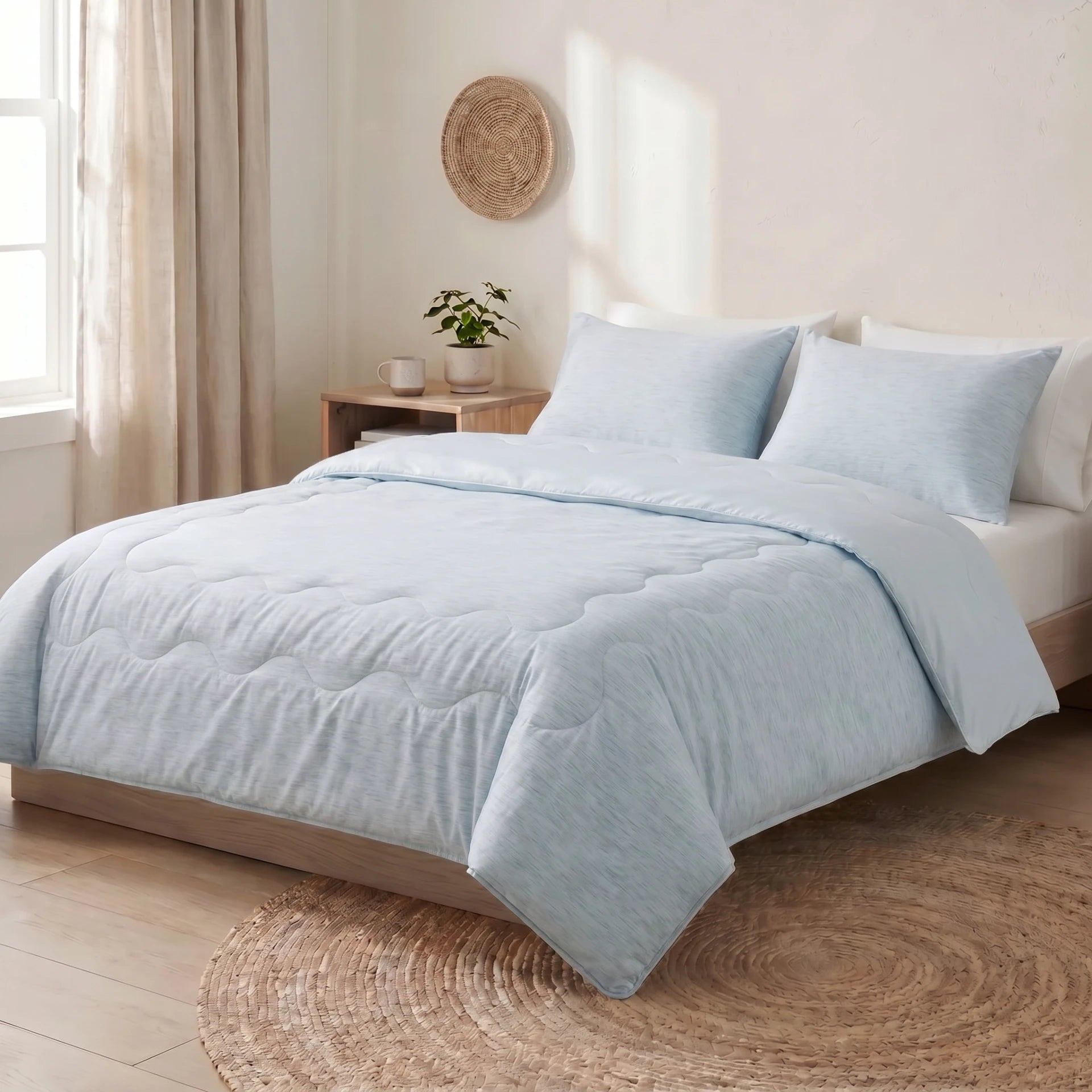 BlueCell Verkoelend Zomerdekbed – Blauw