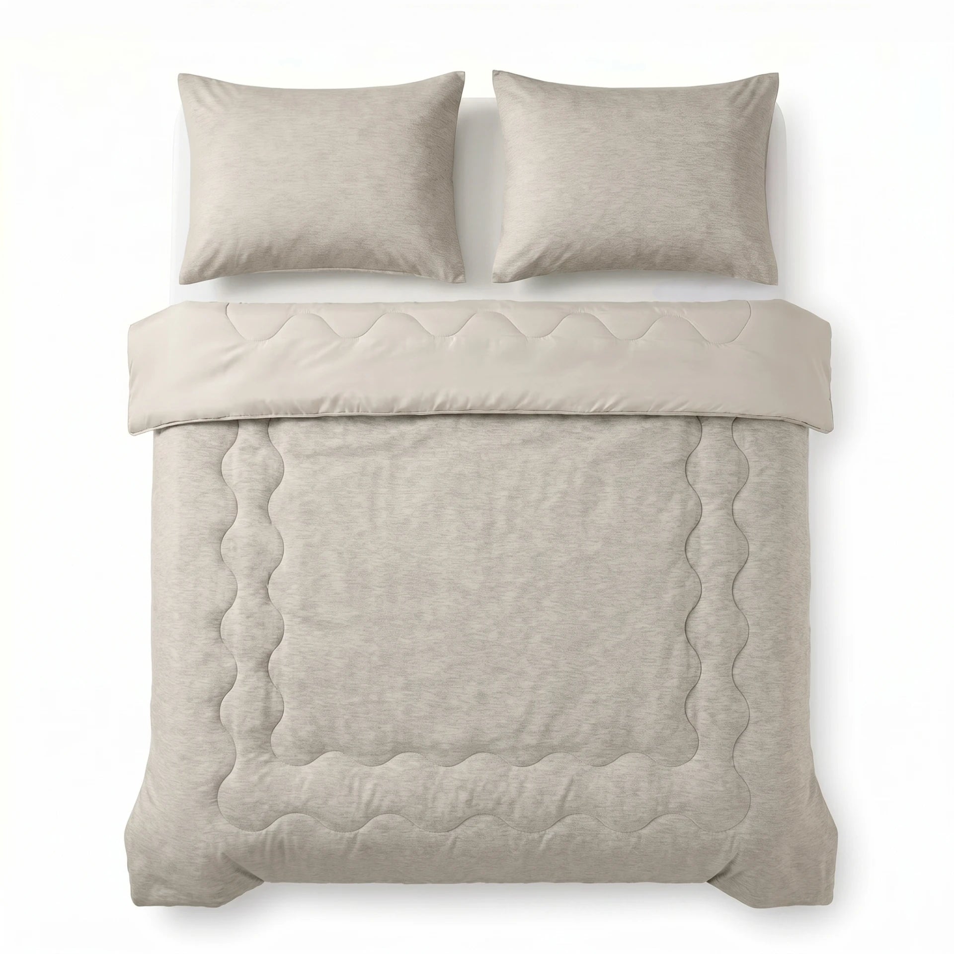 BlueCell Verkoelend Zomerdekbed – Taupe