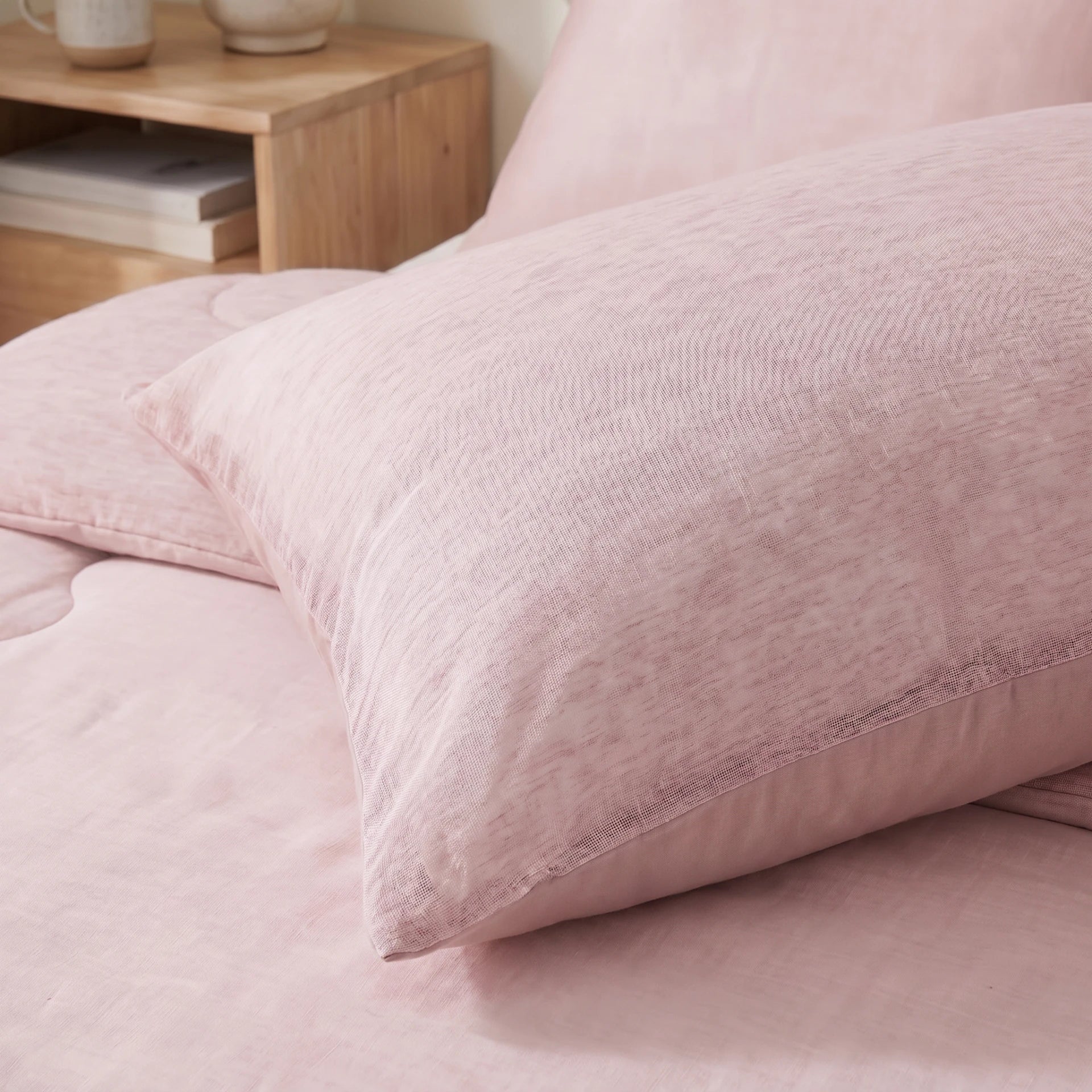 BlueCell Verkoelend Zomerdekbed – Roze