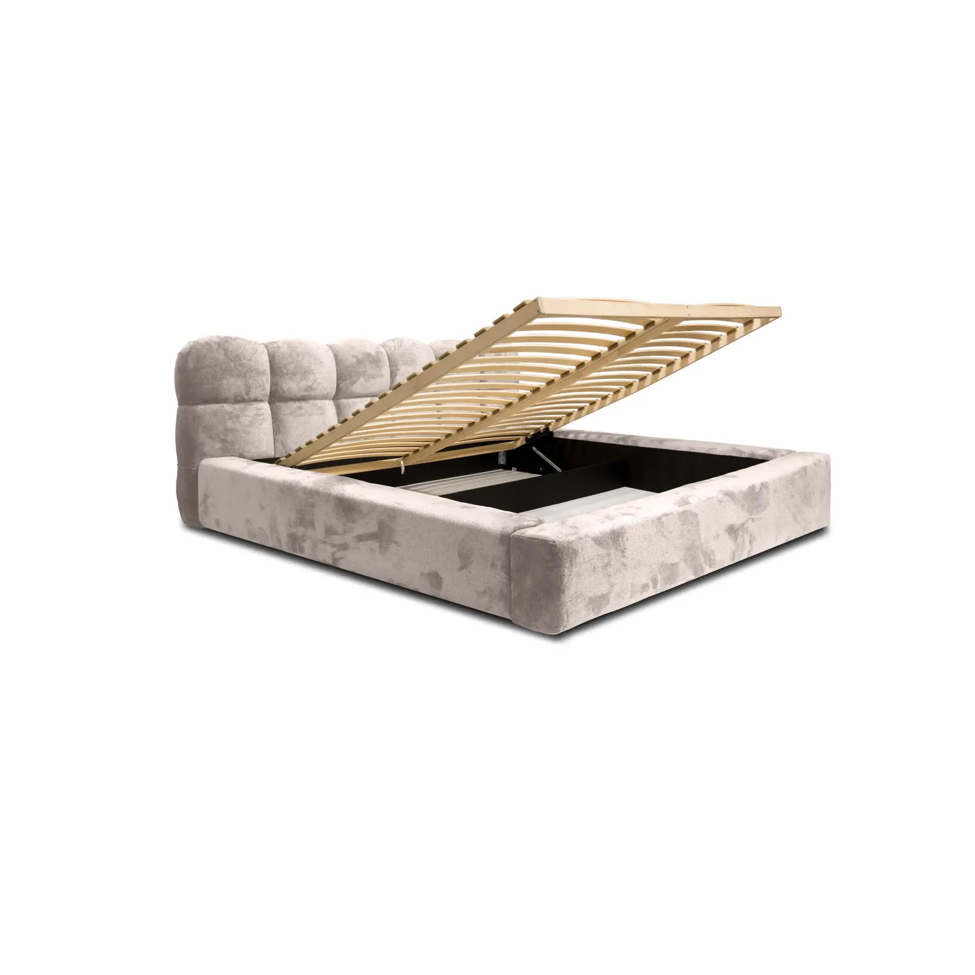 Adore Deluxe Zweefbed – Grijs – Modern Laag Design