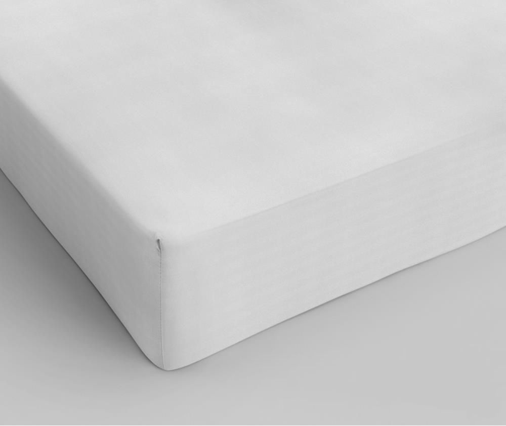 Hoeslaken Pearl White - 100% Katoen