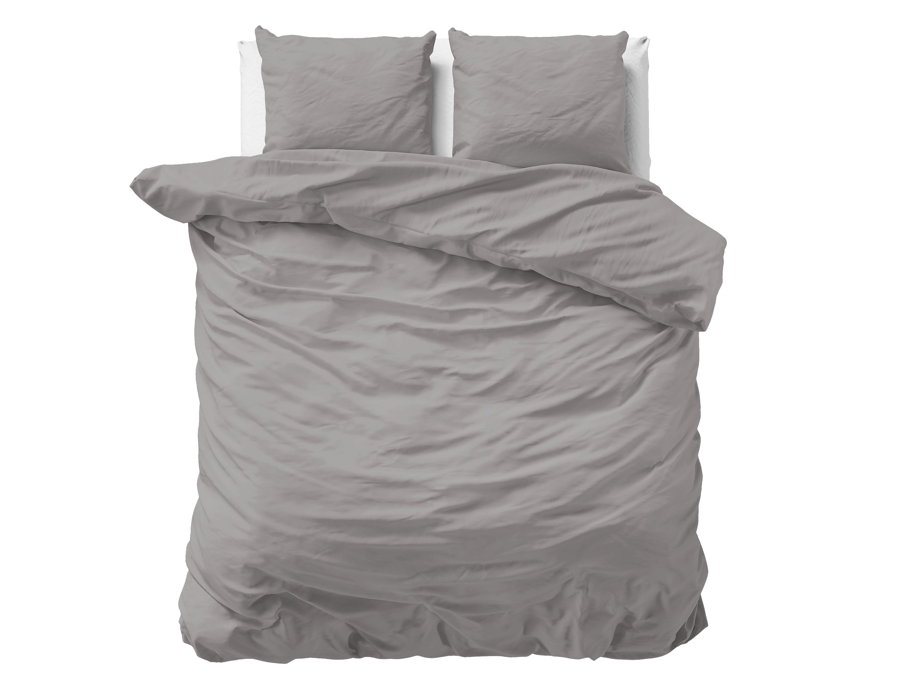 Duvet cover Cotton Satin - Grey