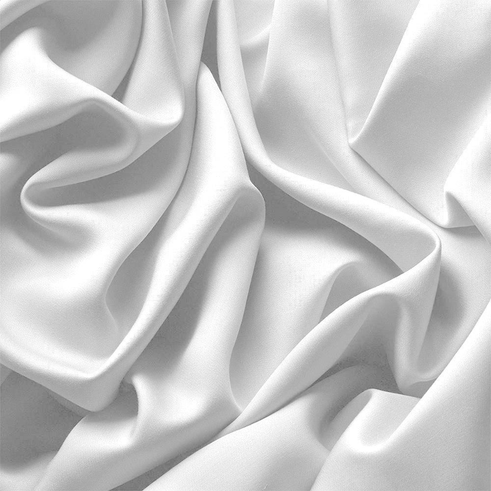 Duvet Cover Cotton Satin - Pure White