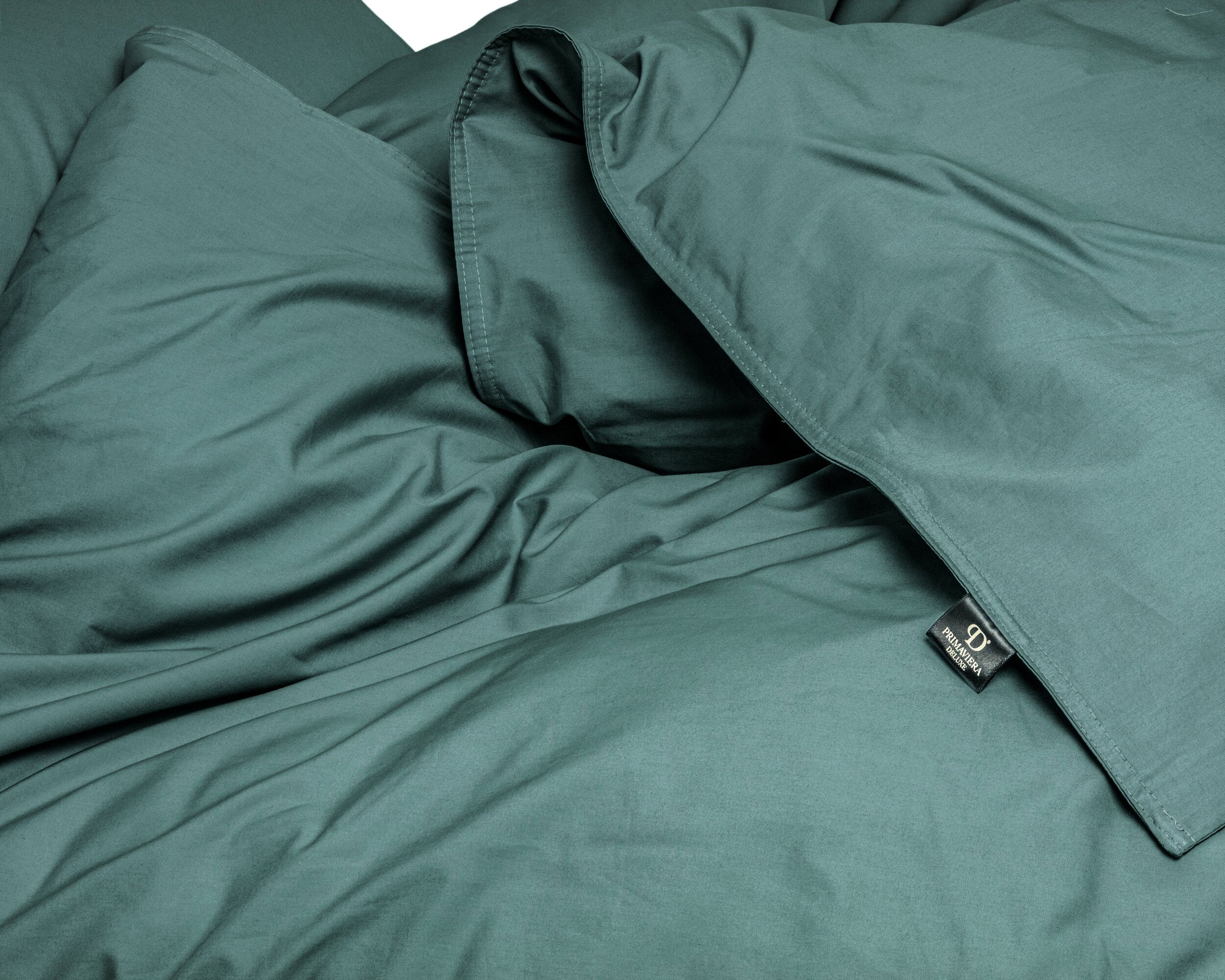 Duvet cover Egyptian Cotton - Moss Green